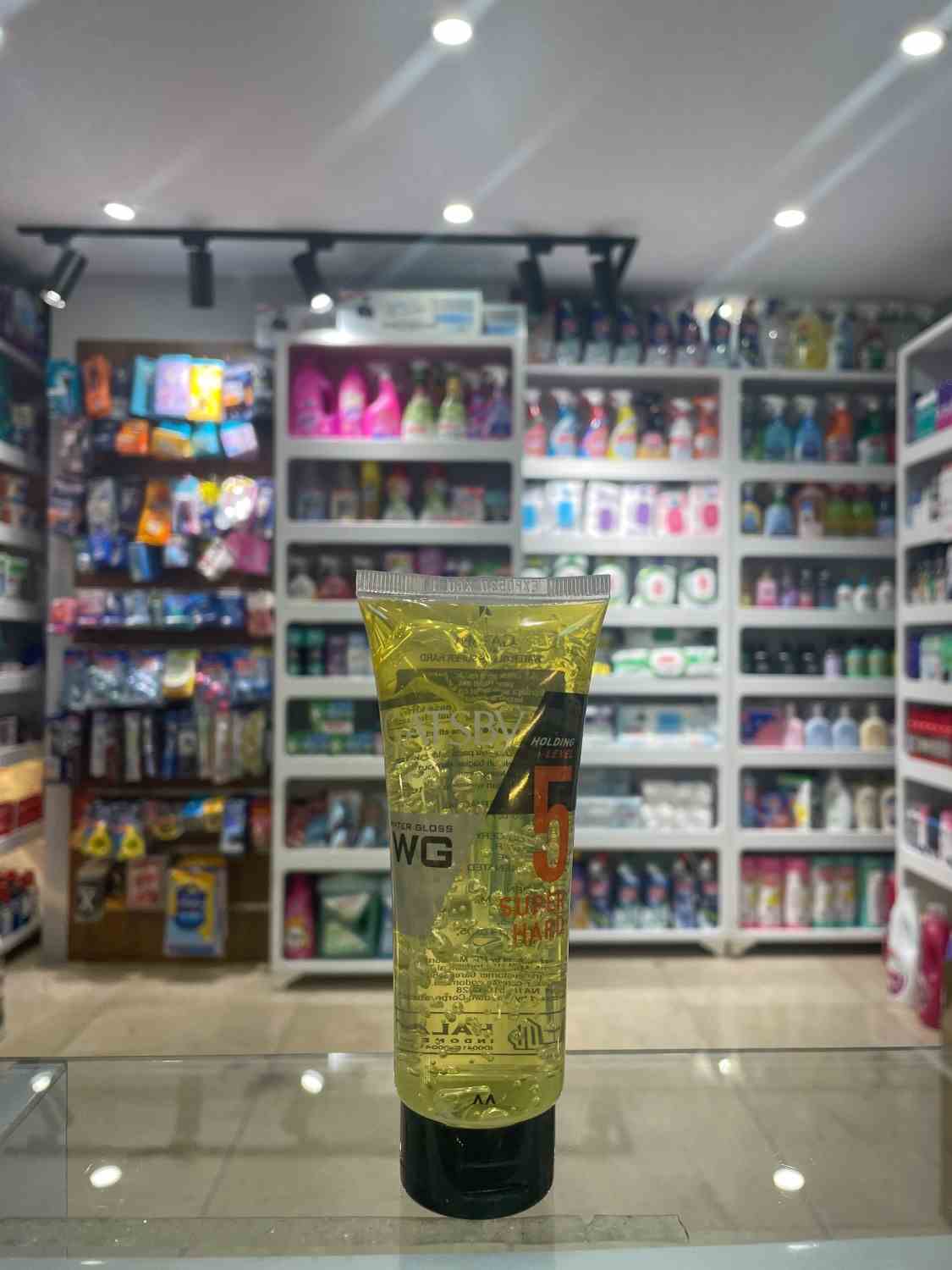 ژل موی سر براق‌کننده و حالت‌دهنده قوی گتسبی مدل سوپر هارد شماره ۵ (GATSBY Water Gloss Super Hard Level 5)